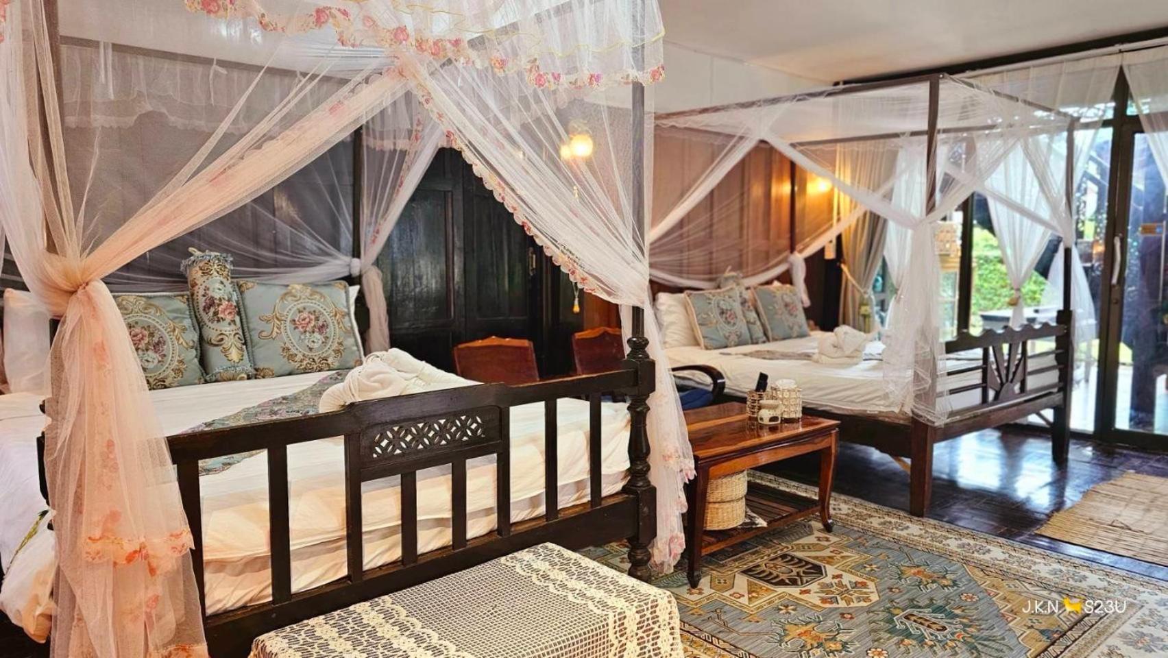 The Antique Riverside Resort Banpong Kültér fotó
